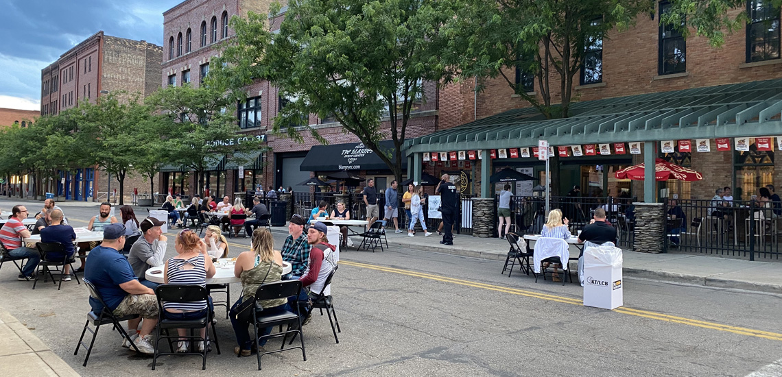 Summer Dining in Downtown Toledo Downtown Toledo