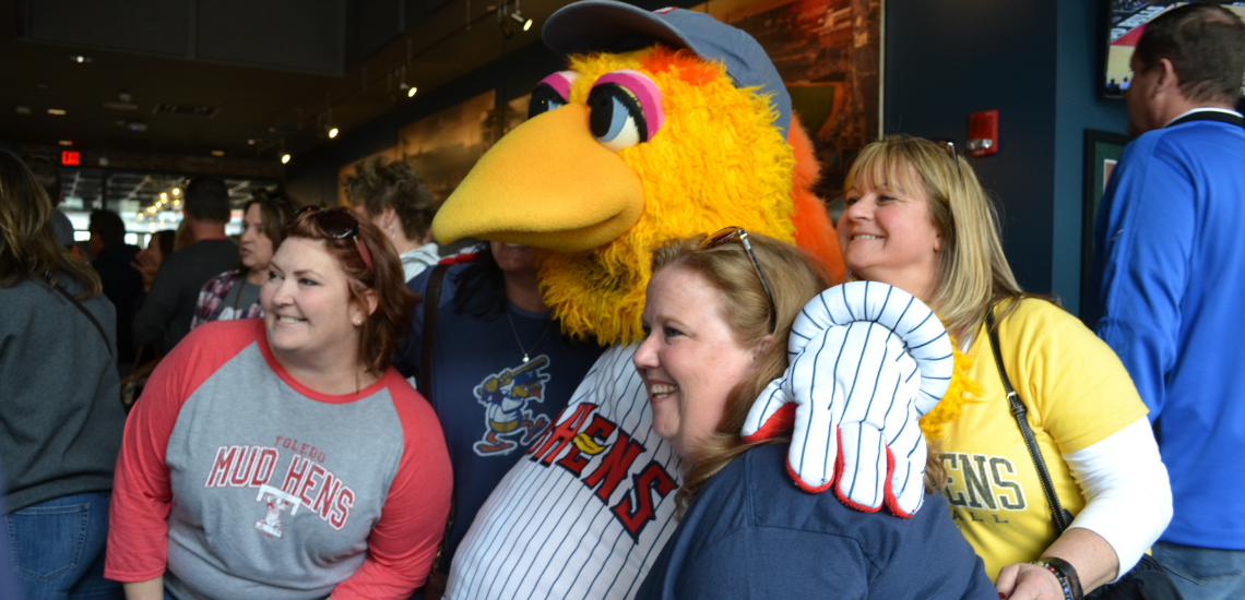 Toledo Mud Hens at Full Capacity Downtown Toledo